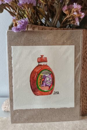 Cantimplora Fresa años 90