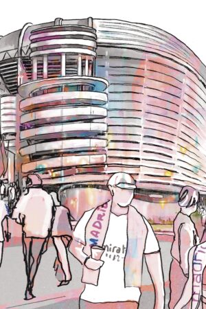 Bernabéu antiguo y nuevo